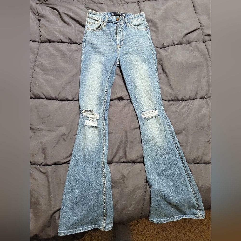Hollister high-rise distressed jeans W25 L32